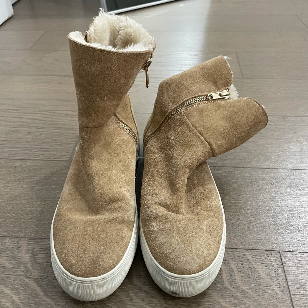 J/Slides Faux Fur Sneaker Boot - image 2